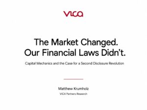 The Market Changed. Our Financial Laws Didn’t.