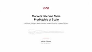Markets Become More Predictable at Scale